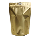 Золото напечатанное таможней полиэтиленовых пакетов упаковки кофе алюминиевой фольги поли Мылар